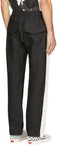 Rhude Black Collegiate Track Trousers