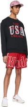 Rhude Black Dreamers Crew Sweatshirt