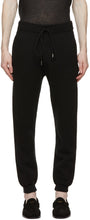 Rhude Black Laze Lounge Pants - Pantalon Rhude Black Late Lounge - Rhude Black Laze Lounge Pants.