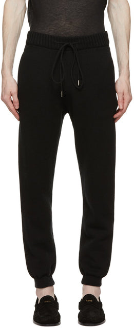 Rhude Black Laze Lounge Pants - Pantalon Rhude Black Late Lounge - Rhude Black Laze Lounge Pants.