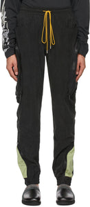 Rhude Black Yachting Lounge Pants - Pantalon de salon Yachting noir rhude - Rhude Black Yachting 라운지 바지