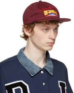 Rhude Burgundy Wild West Cap