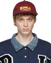 Rhude Burgundy Wild West Cap - Casquette west sauvage rhude bourgogne - Rhude Burgundy Wild West Cap.