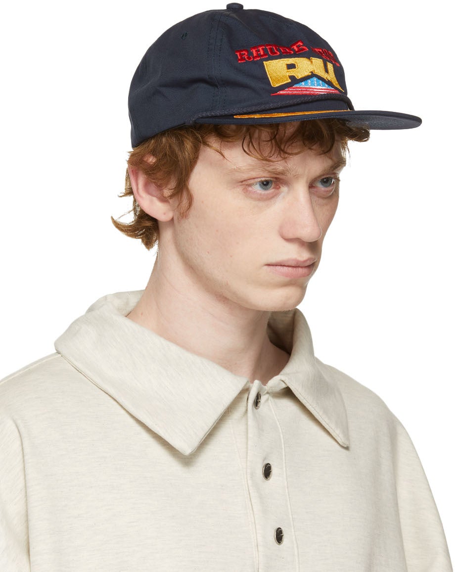 Rhude Navy Wild West Cap