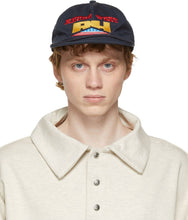 Rhude Navy Wild West Cap - Casquette ouest sauvage rhude marine - Rhude Navy Wild West Cap.