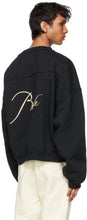 Rhude SSENSE Exclusive Black Rheverse Sweatshirt
