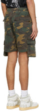 Rhude SSENSE Exclusive Brown Camo Cargo Shorts