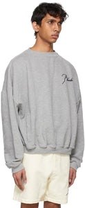 Rhude SSENSE Exclusive Grey Rheverse Sweatshirt