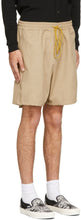 Rhude Tan Camp Shorts