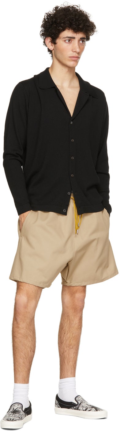 Rhude Tan Camp Shorts
