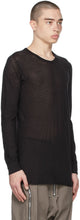 Rick Owens Black Basic Long Sleeve T-Shirt