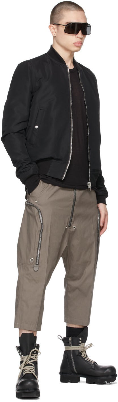 Rick Owens Black Basic Long Sleeve T-Shirt