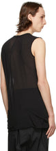 Rick Owens Black Basic Tank Top