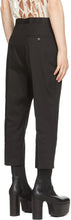 Rick Owens Black Bela Cropped Trousers
