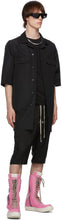 Rick Owens Black Bela Pods Shorts