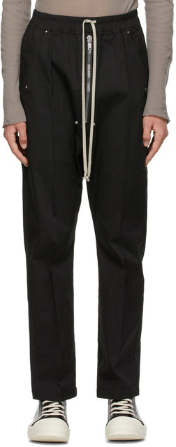 Rick Owens Black Bela Trousers - Pantalon Bela Bela Noir Rick Owens - 릭 오웬스 블랙 벨라 바지