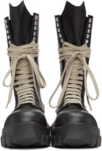 Rick Owens Black Bozo Tractor Boots