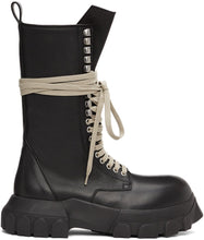 Rick Owens Black Bozo Tractor Boots - Bottes de tracteur Bozo Rick Owens Black Bozo - Rick Owens Black Bozo 트랙터 부츠