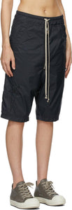 Rick Owens Black Champion Edition Bela Shorts
