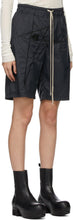 Rick Owens Black Champion Edition Classic Shorts