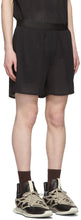 Rick Owens Black Champion Edition Mesh Basketball Shorts