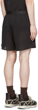 Rick Owens Black Champion Edition Mesh Basketball Shorts
