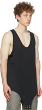 Rick Owens Black Champion Edition Mesh Basketball Tank Top