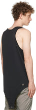 Rick Owens Black Champion Edition Mesh Basketball Tank Top