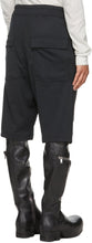 Rick Owens Black Champion Edition Mesh Bela Shorts