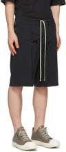 Rick Owens Black Champion Edition Mesh Shorts