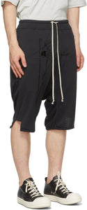 Rick Owens Black Champion Edition Mesh Swingers Shorts