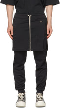 Rick Owens Black Champion Edition Mesh Toga Lounge Pants - Rick Owens Black Champion Edition Mesh Toga Salon Pants - Rick Owens 블랙 챔피언 에디션 메쉬 토가 라운지 바지