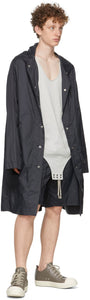Rick Owens Black Champion Edition Nylon Shorts