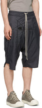 Rick Owens Black Champion Edition Nylon Swingers Shorts