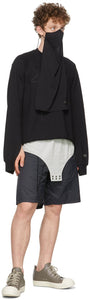 Rick Owens Black Champion Edition Vega Sweatshirt