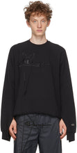 Rick Owens Black Champion Edition Vega Sweatshirt - Sweat-shirt Vega Edition de Rick Owens Black Champion - Rick Owens 검은 챔피언 에디션 베다 스웨터
