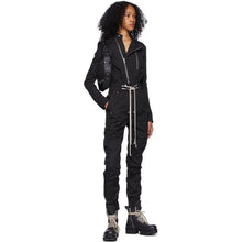 Rick Owens Black Cotton Gary Flightsuit