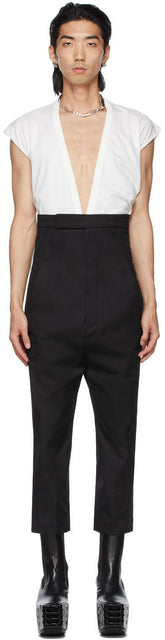 Rick Owens Black Dirt Trousers - Pantalon de saleté noire Rick Owens - 릭 오웬스 블랙 흙 바지