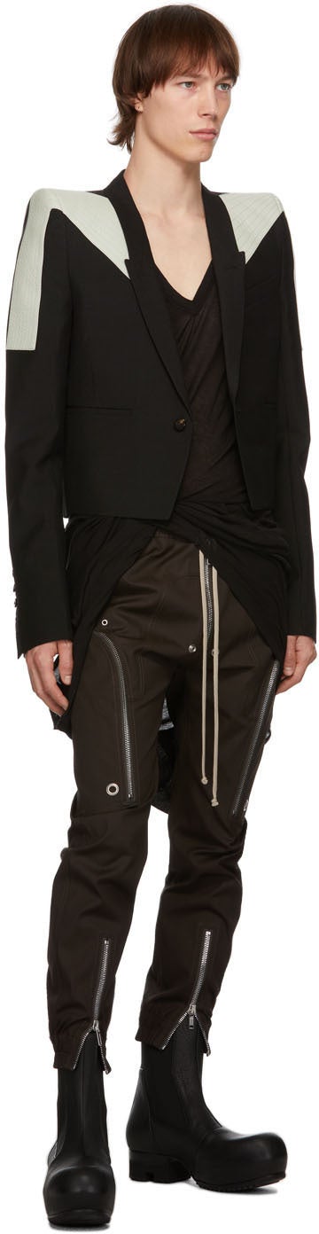 Rick Owens Black Double Dylan T-Shirt