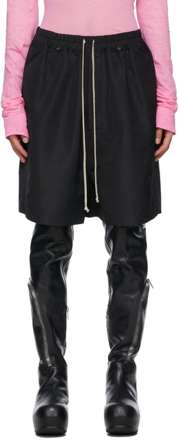 Rick Owens Black Faun Shorts - Rick Owens Black Faun Shorts - 릭 오웬스 블랙 FAUN 반바지