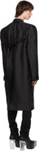 Rick Owens Black Jumbo Tatlin Coat