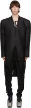Rick Owens Black Jumbo Tatlin Coat - Rick Owens Black Jumbo Tatlin Manteau - 릭 오웬스 블랙 점보 Tatlin 코트