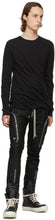 Rick Owens Black Long Sleeve Double T-Shirt