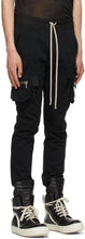 Rick Owens Black Mastodon Cargo Pants