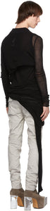 Rick Owens Black Membrane Subhuman Sweater
