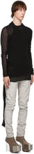 Rick Owens Black Membrane Subhuman Sweater