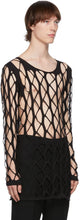 Rick Owens Black Net Sweater