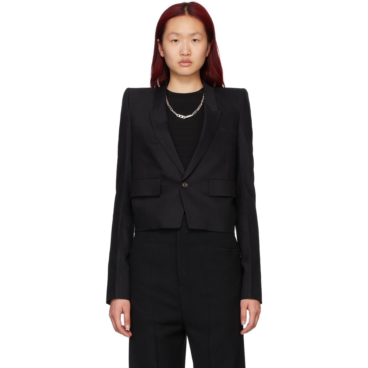 Rick Owens Black Neue Alice Blazer – BlackSkinny