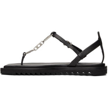 Rick Owens Black New Chain Sandals