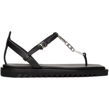 Rick Owens Black New Chain Sandals - Rick Owens NOIR NOUVELLES SANDALES SANCHES - 릭 오웬스 블랙 뉴 체인 샌들